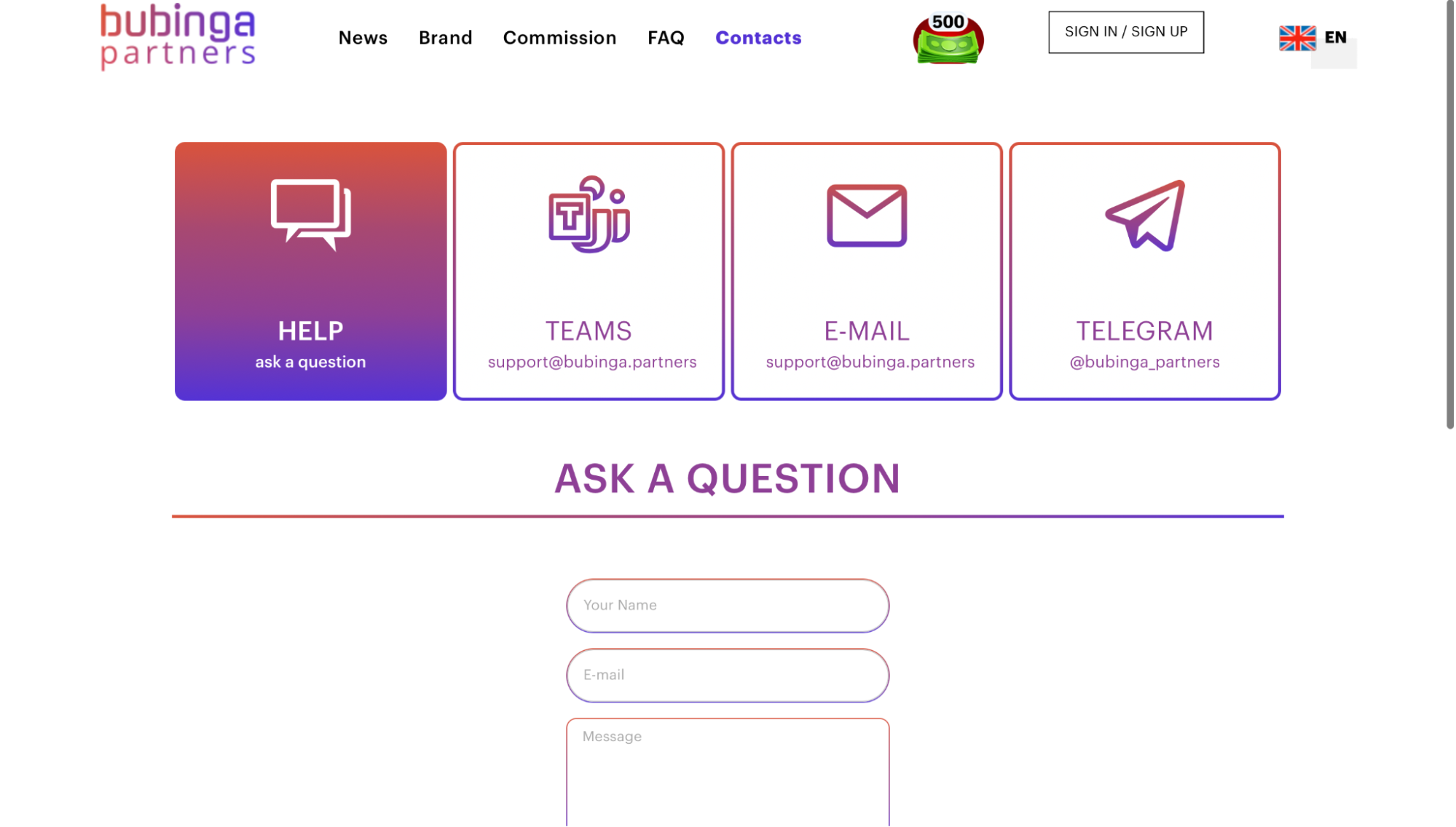 Bubinga Partners