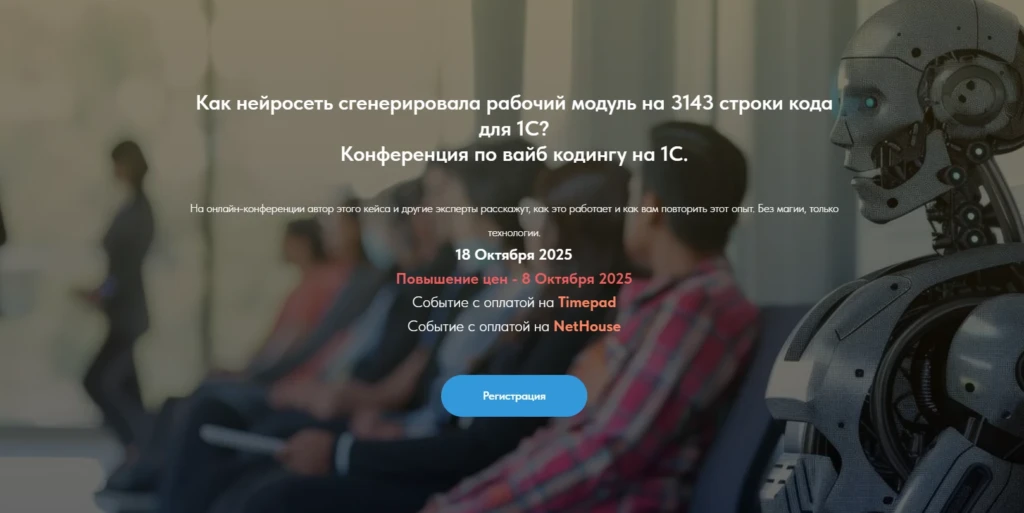 Конференция по вайбкодингу на 1С