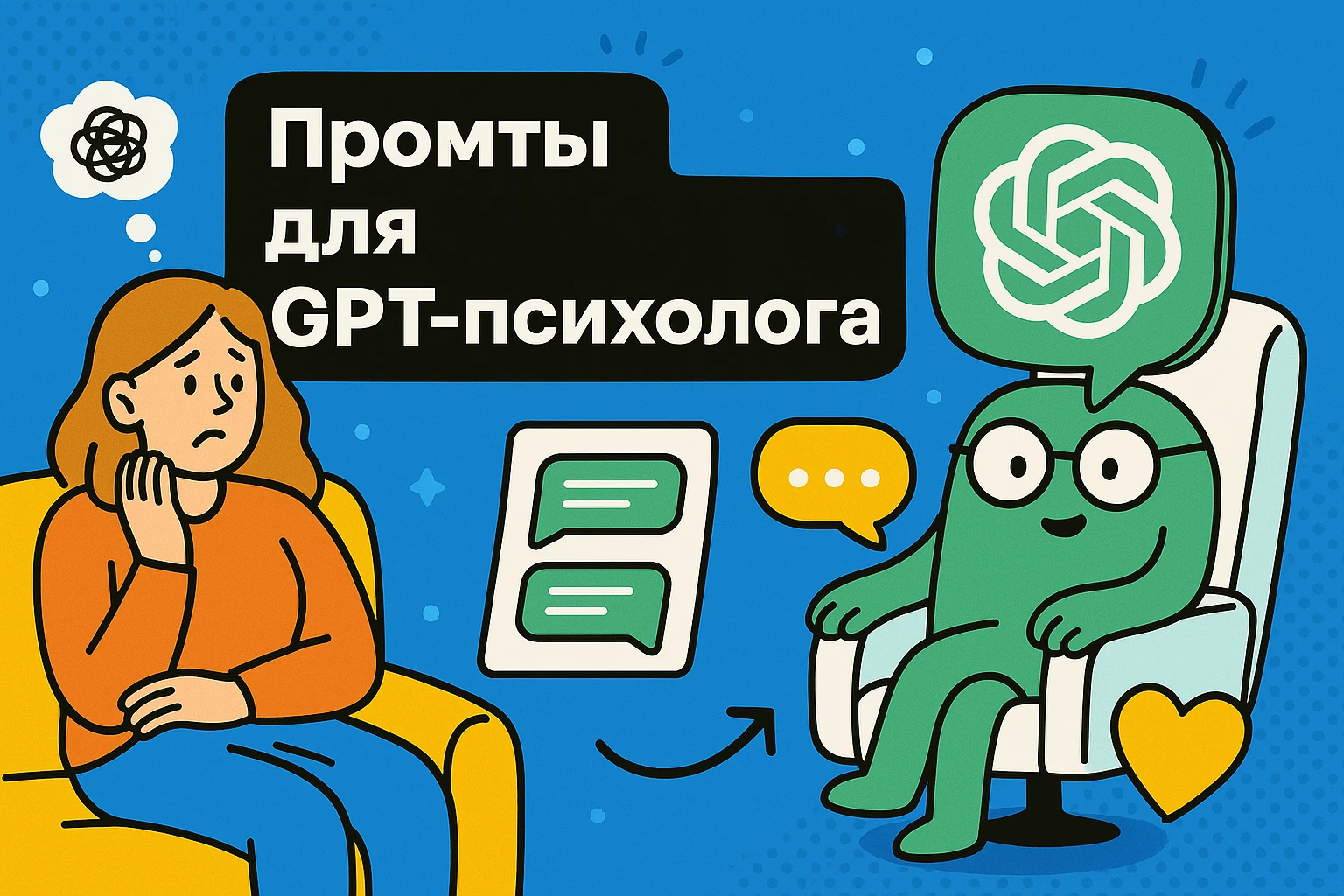Как разговаривать с нейросетью как с психологом: рабочие промты