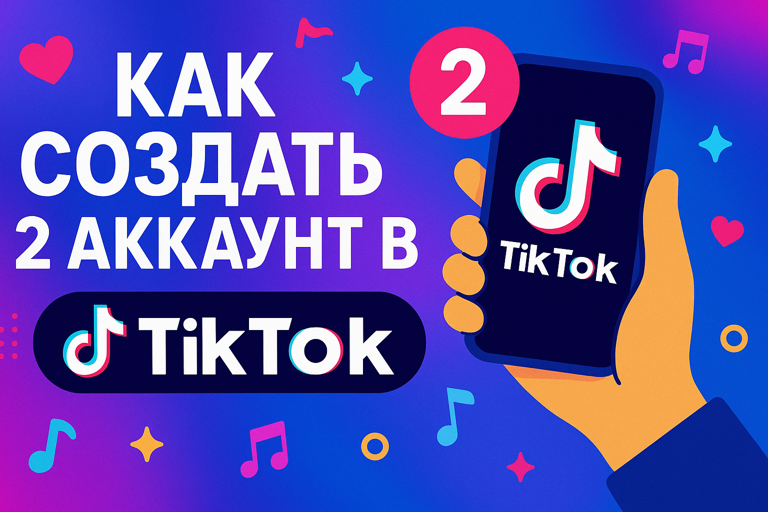 Как сделать второй аккаунт в TikTok: простой способ завести новый профиль и удобно переключаться между ними
