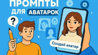 Промты для аватарок: как писать понятные запросы и получать нужный результат