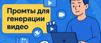 Промты для генерации видео в нейросетях: как написать запрос и получить реалистичный или трендовый ролик