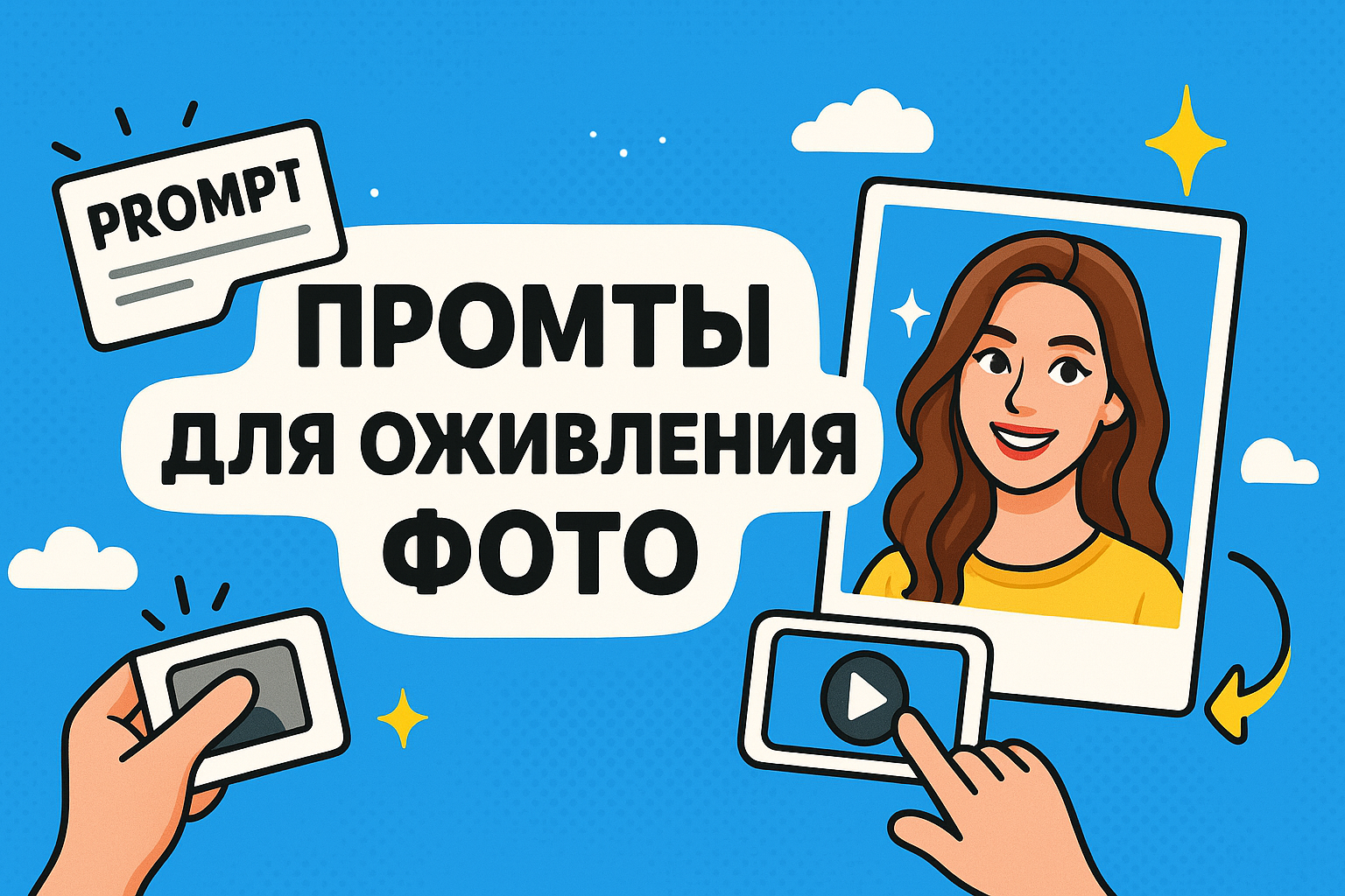 Как оживить старое фото в Gemini, GPT и Sora: лучшие промты для семейных, свадебных и детских снимков 