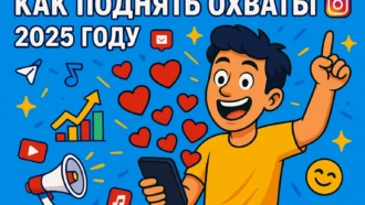 Как поднять охваты в Instagram* в 2025 и не дать аккаунту упасть в алгоритмах