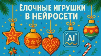 Тренд декабря 2025: ИИ превращает любое фото в новогоднюю елочную игрушку