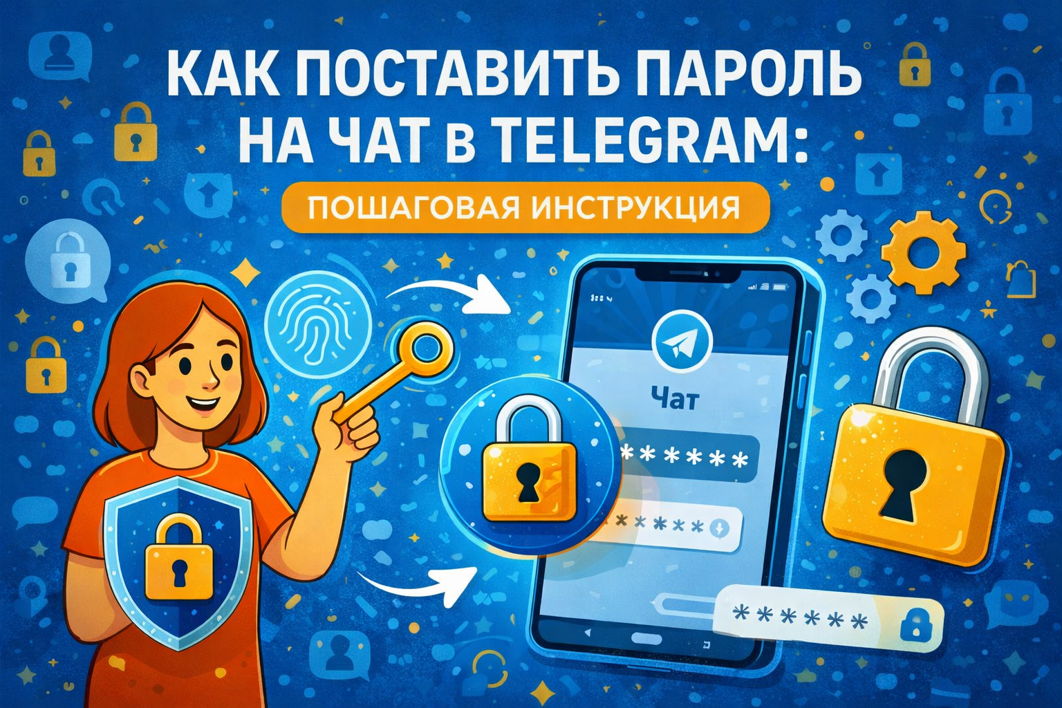Реально ли защитить паролем чат Telegram?