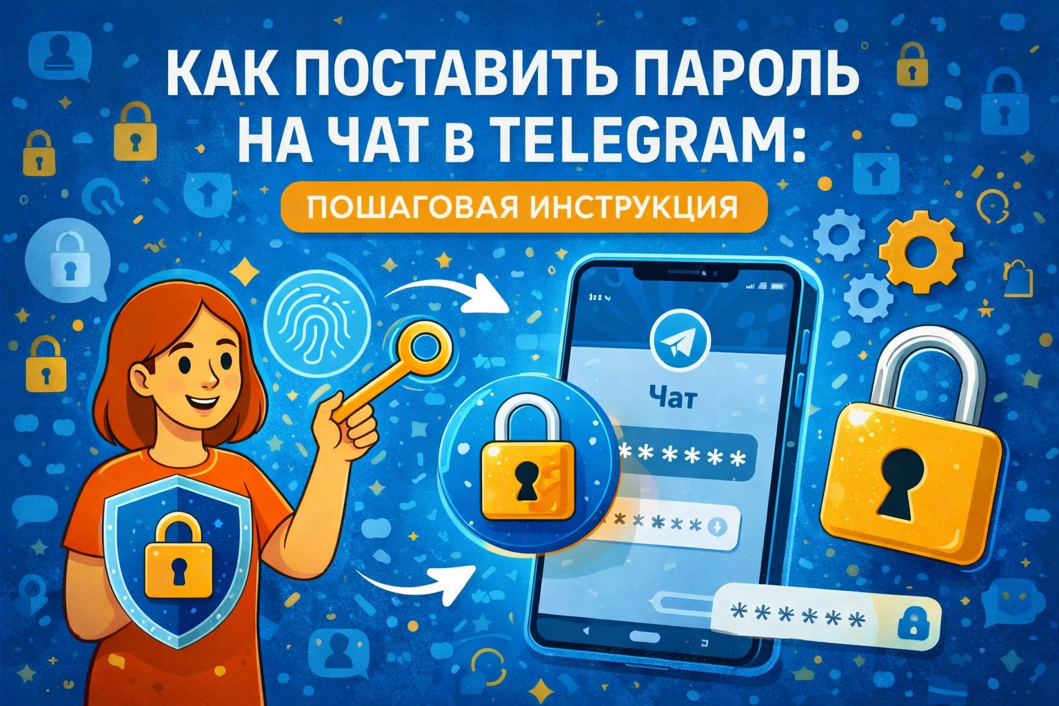 Реально ли защитить паролем чат Telegram?