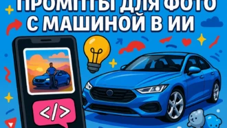 Промты для фото с машиной: как сделать крутой авто-портрет с помощью нейросети