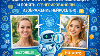 Как отличить настоящее фото от сгенерированного?