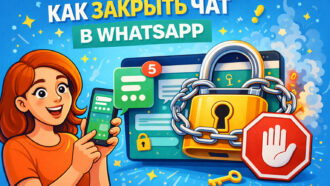 Как закрыть чат в WhatsApp* и потом открыть его обратно без удаления переписки