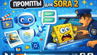 Sora 2: готовые промты и примеры для создания креативных и вирусных видео