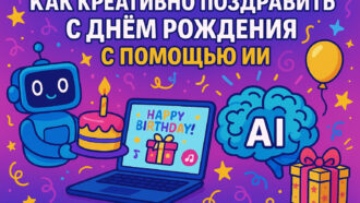 Поздравление с днём рождения от ИИ: как сделать креативное видео бесплатно онлайн