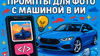 Промты для фото с машиной: как сделать крутой авто-портрет с помощью нейросети