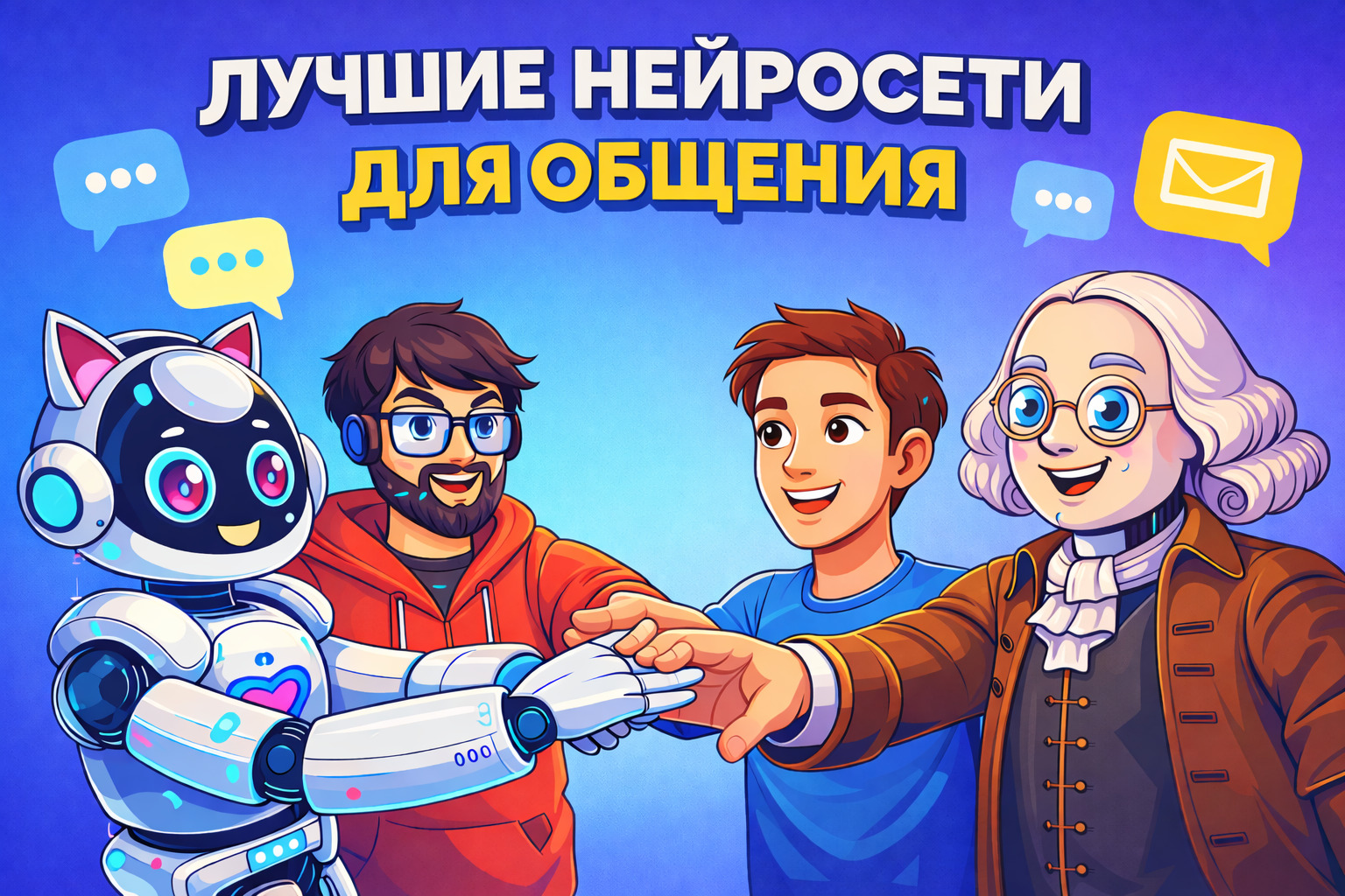 Лучшие нейросети для ИИ-персонажа