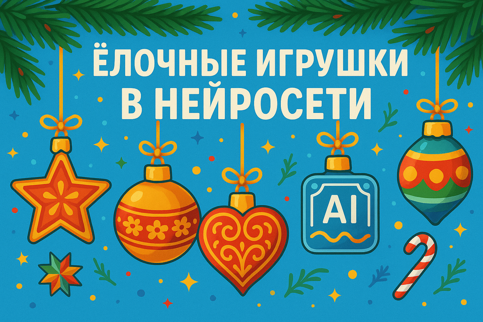Тренд декабря 2025: ИИ превращает любое фото в новогоднюю елочную игрушку