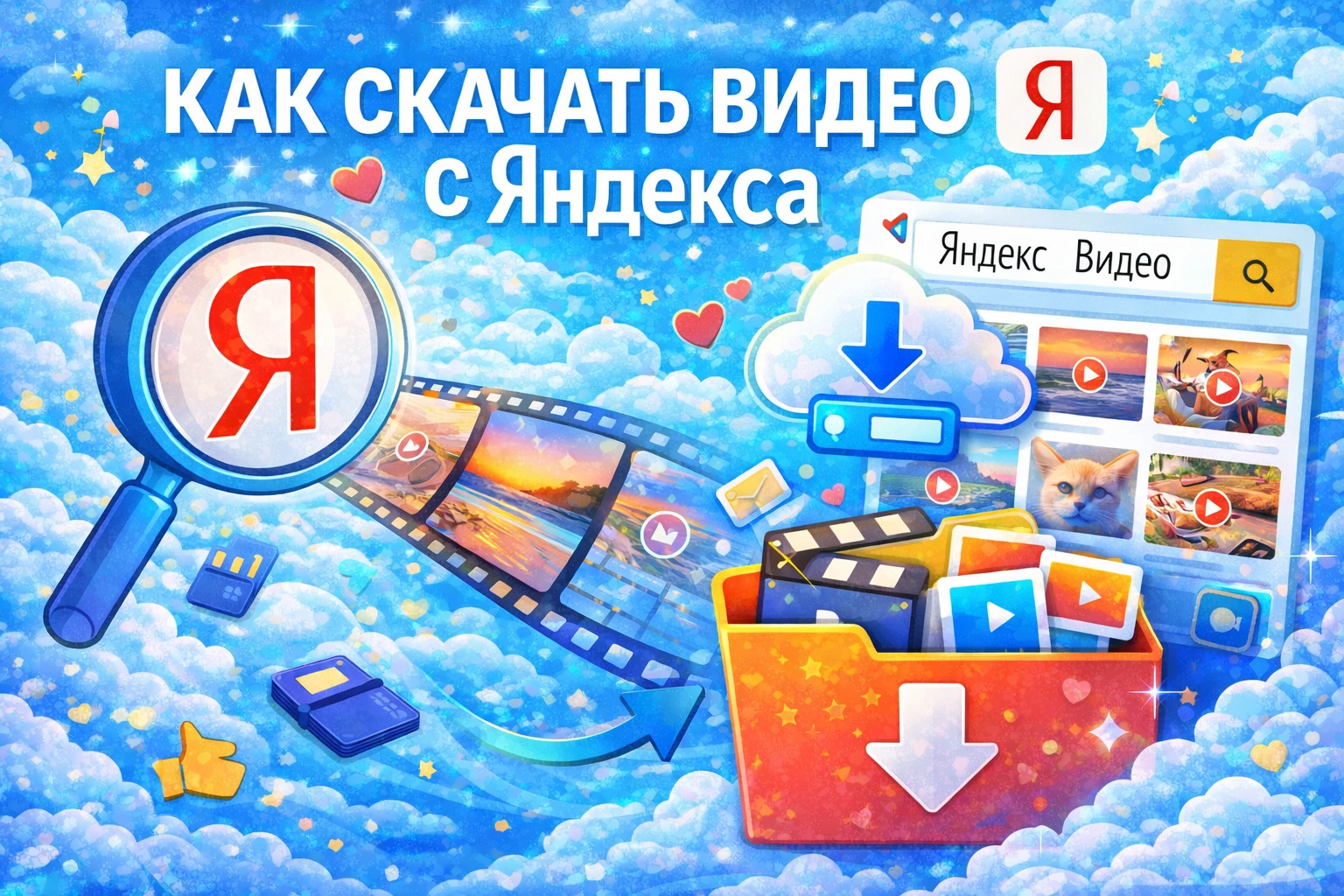 Как бесплатно скачать видео с Яндекса на компьютер и телефон в 2025