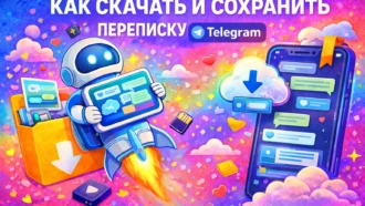Как скачать переписку из Telegram и сохранить историю навсегда