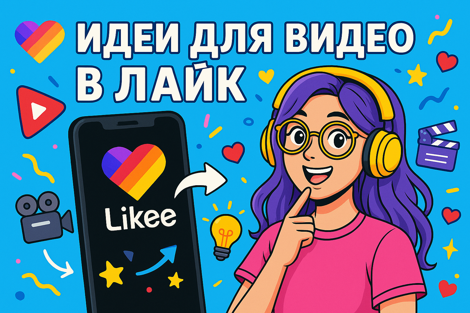 Что снимать в Лайке в 2025 году: популярные идеи для роста и быстрого актива