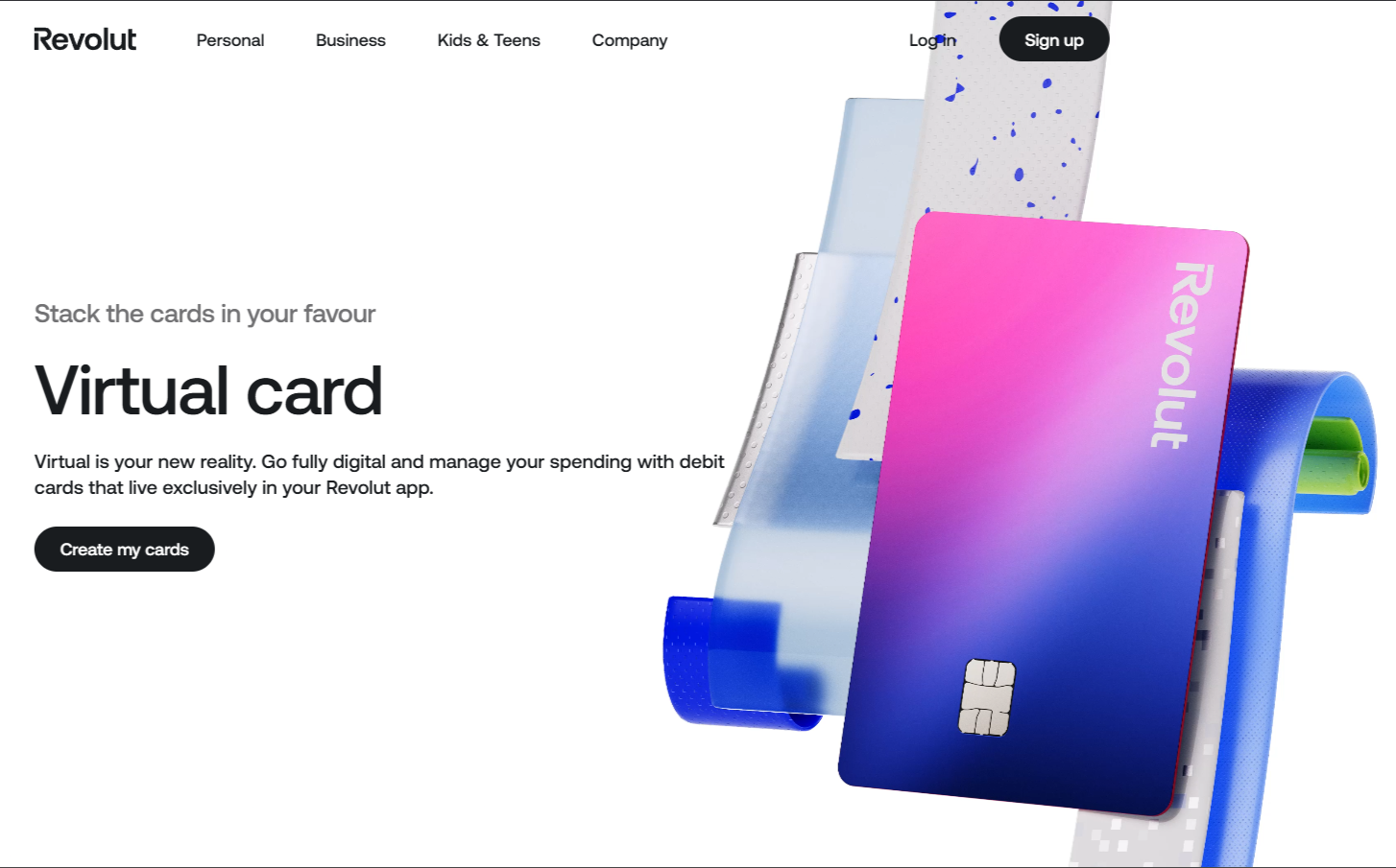 Сайт Revolut