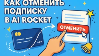 AI Rocket: как отменить подписку, отключить списания и вернуть деньги