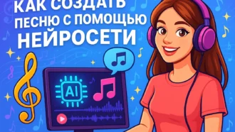 Как создать песню с помощью нейросети: лучшие музыкальные ИИ + подробная инструкция и примеры промптов