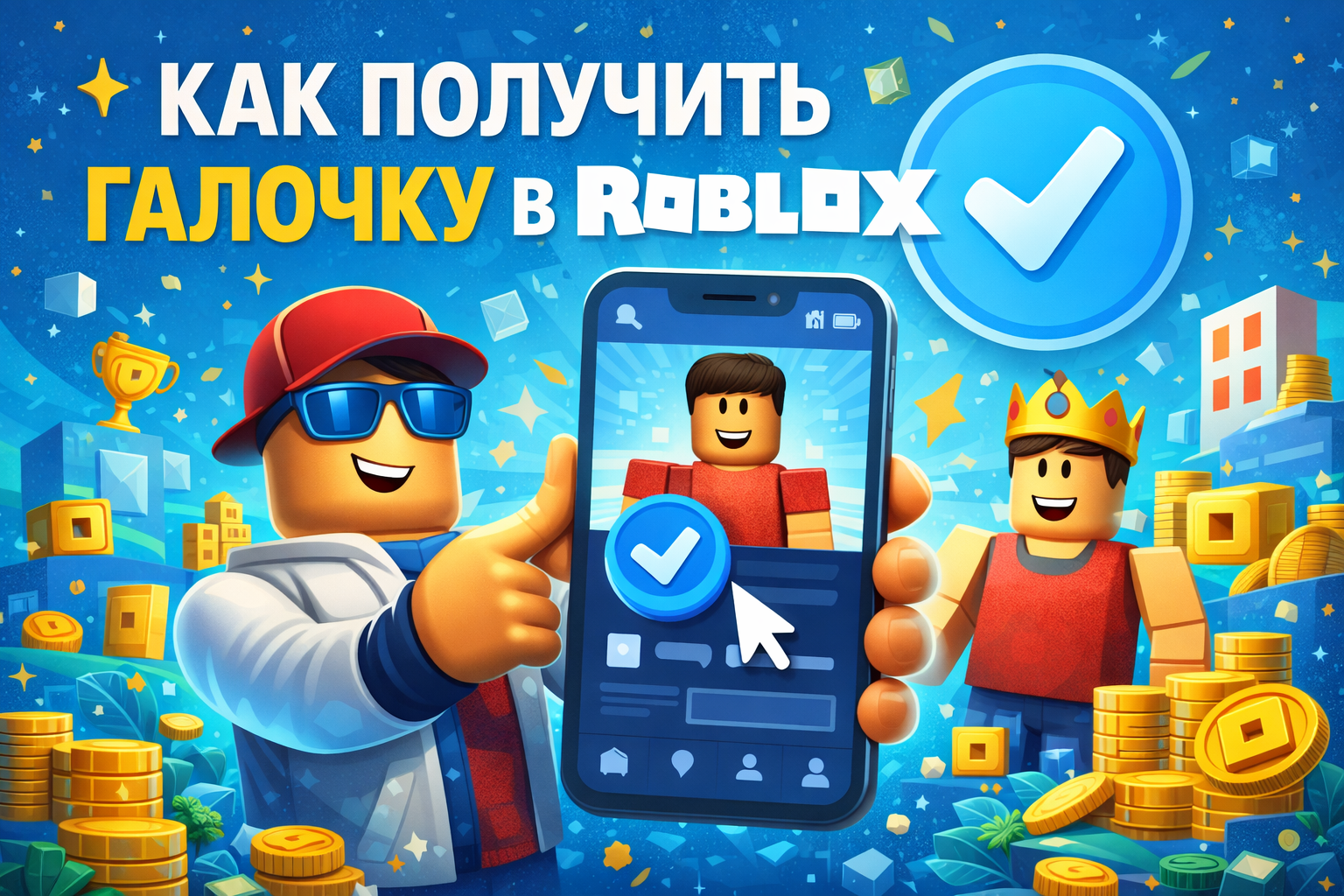 Как получить галочку в Roblox: гайд по верификации в 2026