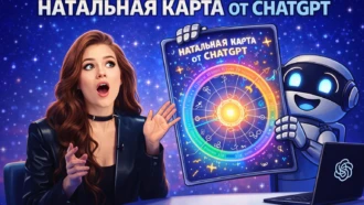 Натальная карта через ChatGPT: бесплатный разбор гороскопа с ИИ
