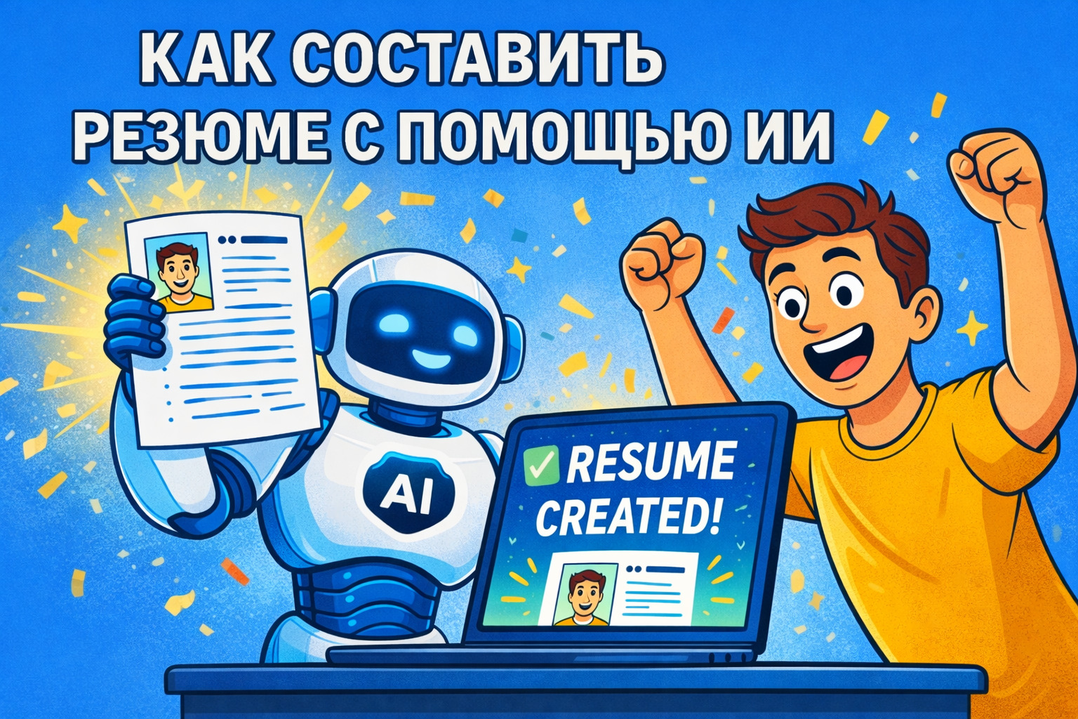 Как составить резюме с помощью ИИ: нейросети, промты и рабочие сценарии