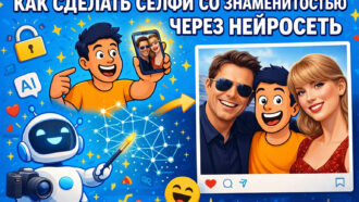 Фото со звездой за пару минут: как сделать селфи со знаменитостью через нейросеть