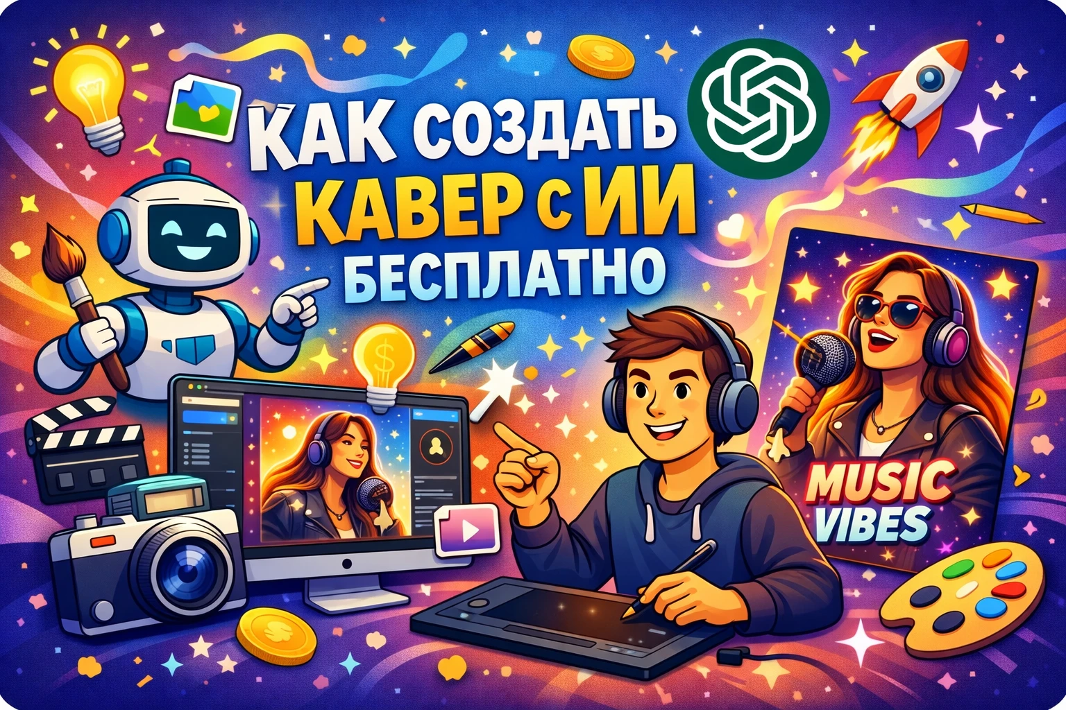 Как записать кавер: топ продвинутых ИИ в 2026