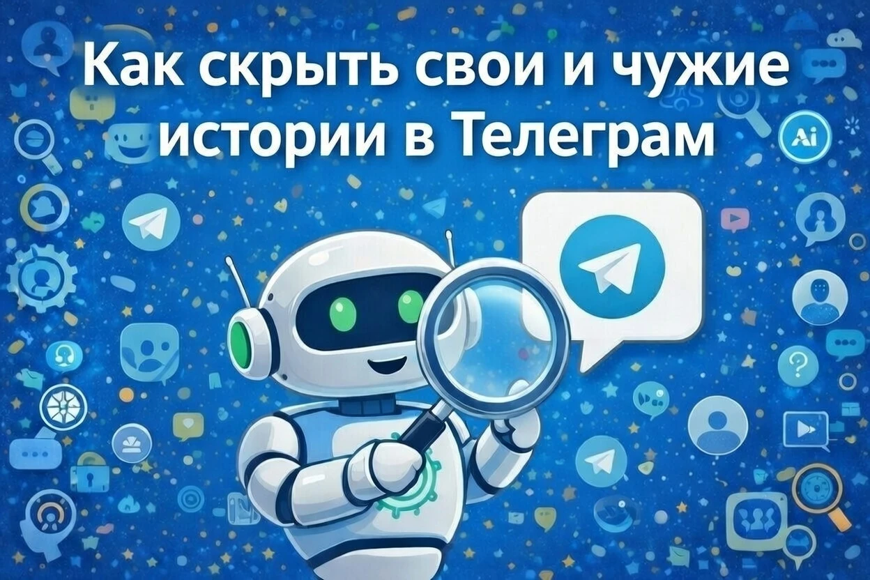 Как скрыть свои и чужие истории в Telegram на телефоне и ПК
