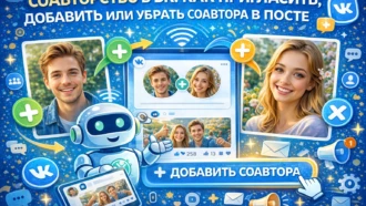 Соавторство в ВК: как сделать, убрать и зачем нужно
