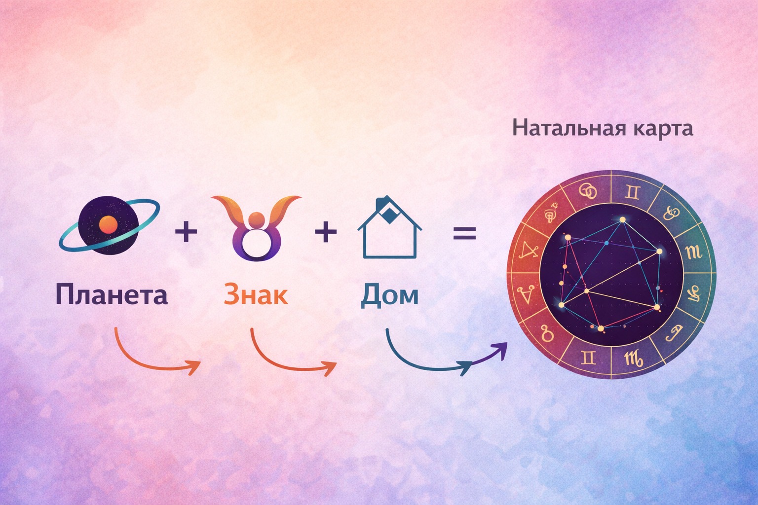 формула для натальной карты