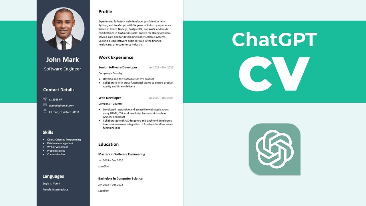 cv от chatgpt