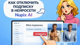 Nupix AI: как отключить подписку, отписаться от автоплатежей и остановить списание денег