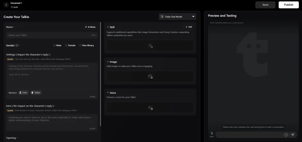Talkie AI