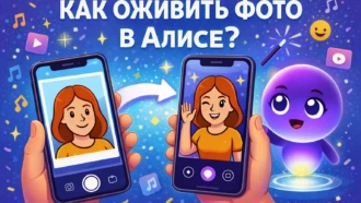 Как бесплатно оживить фото в Алисе AI: подробный гайд