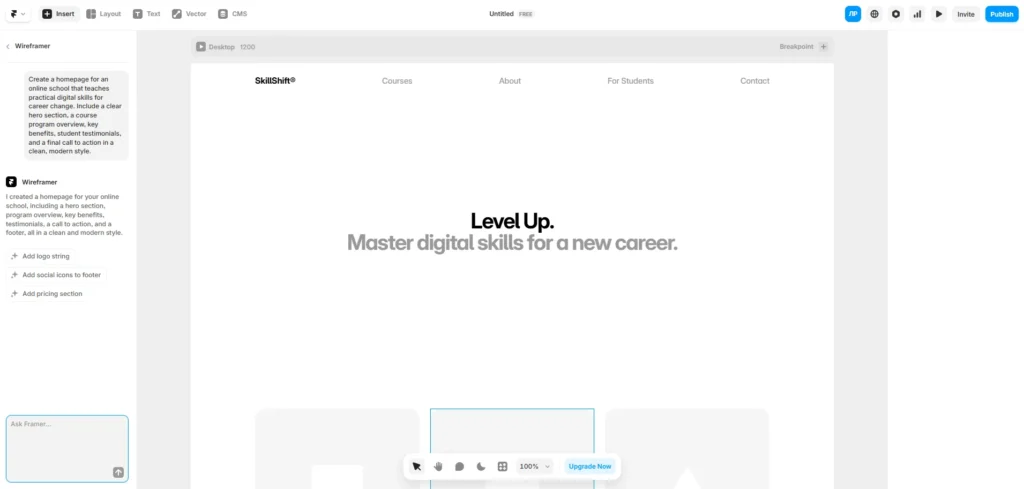 Framer AI