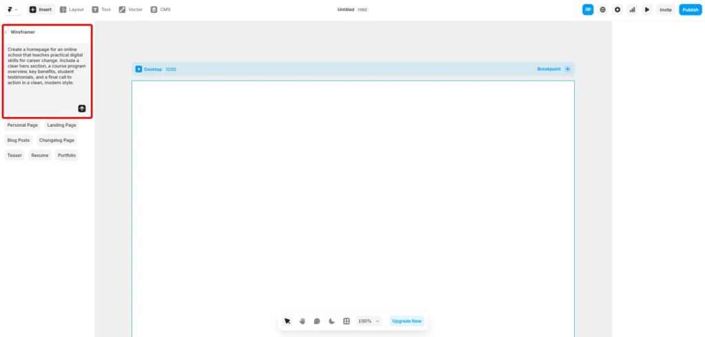 Framer AI