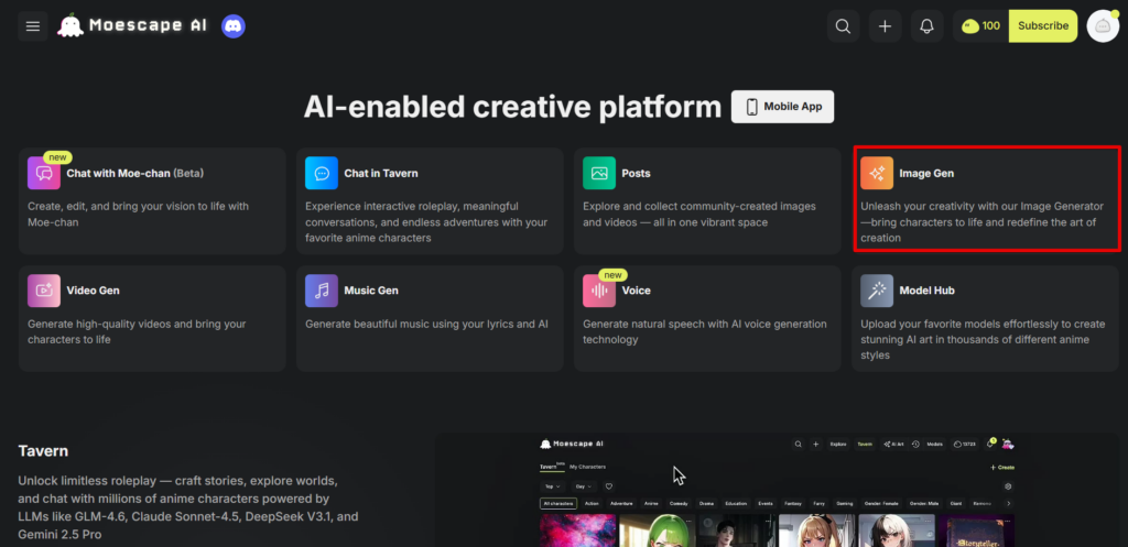 Moescape AI