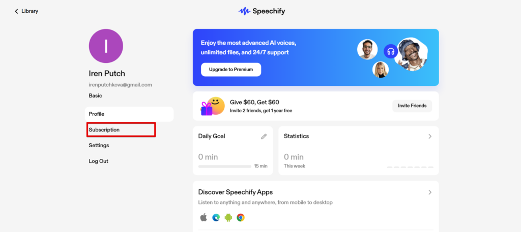 Speechify AI