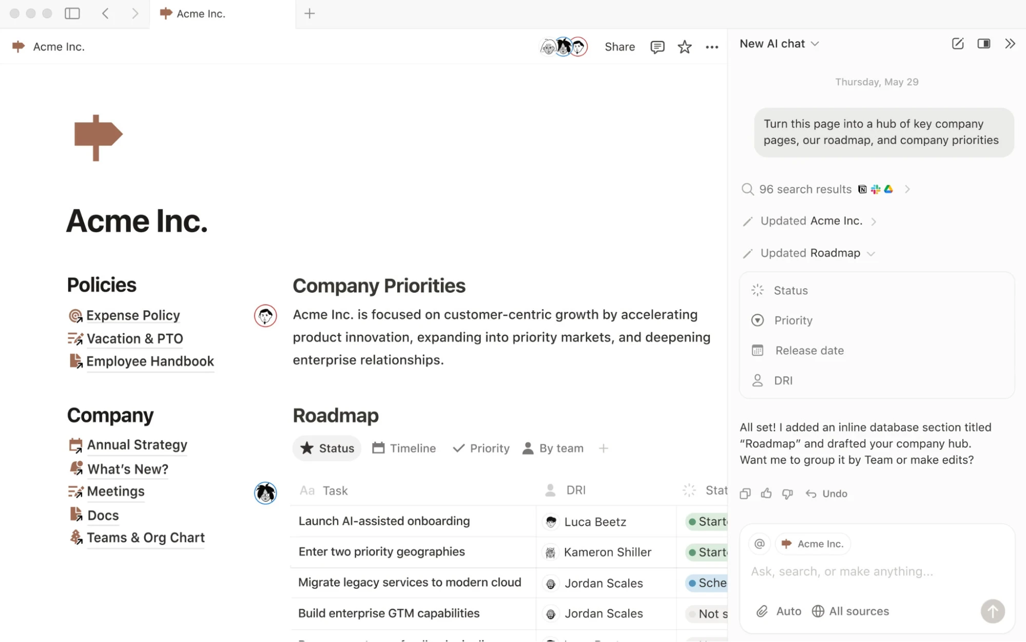 Notion AI