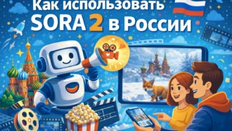 Как создавать кинематографичные видео в Sora 2 бесплатно в России?