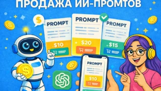 Продажа ИИ-промтов: как заработать на готовых запросах для нейросетей