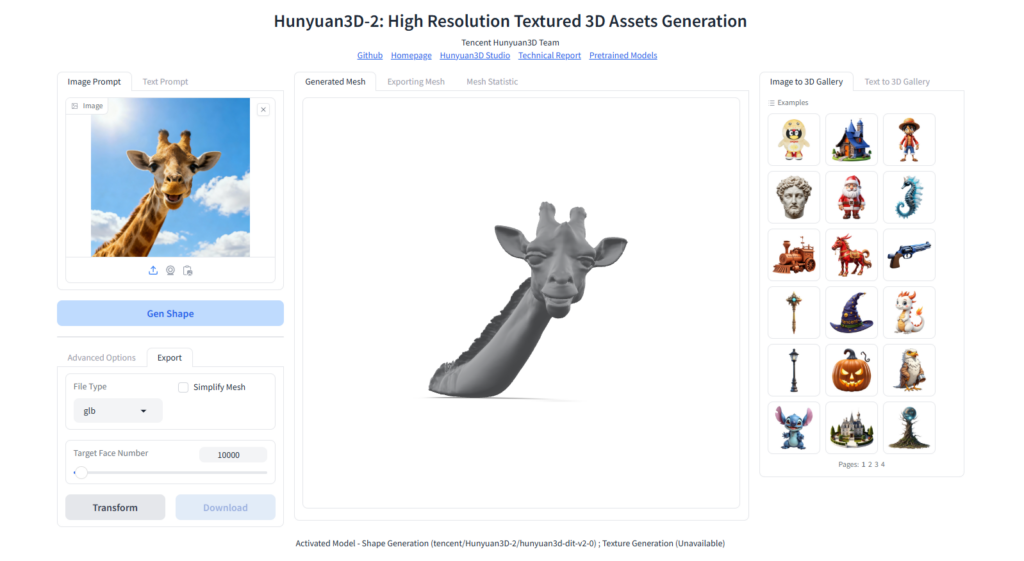 Hunyuan 3D