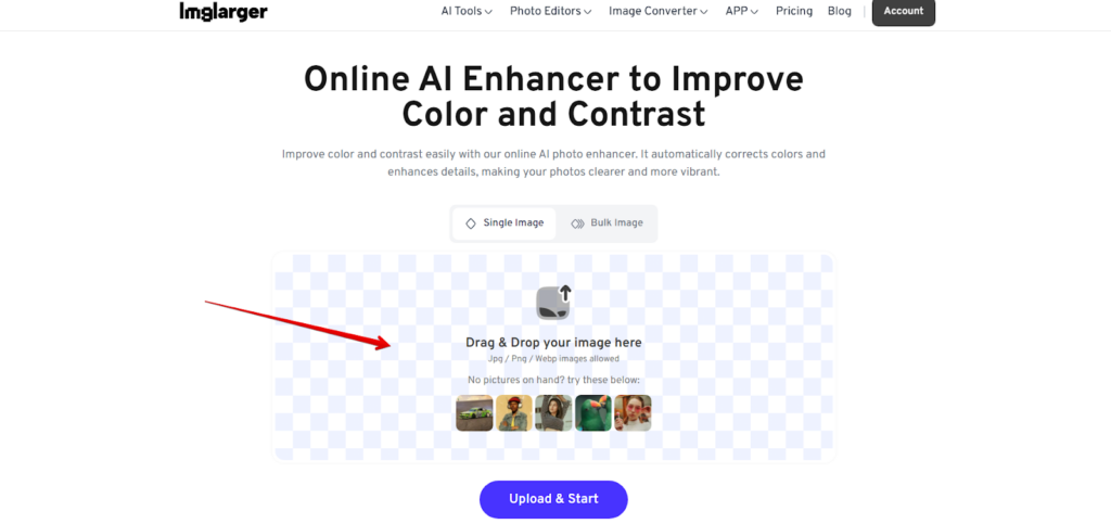 AI Image Enlarger