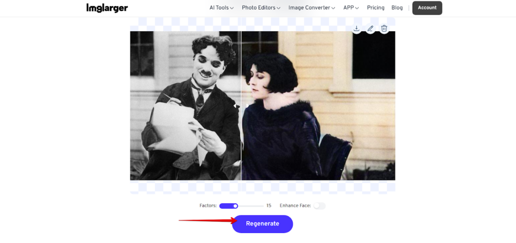 AI Image Enlarger