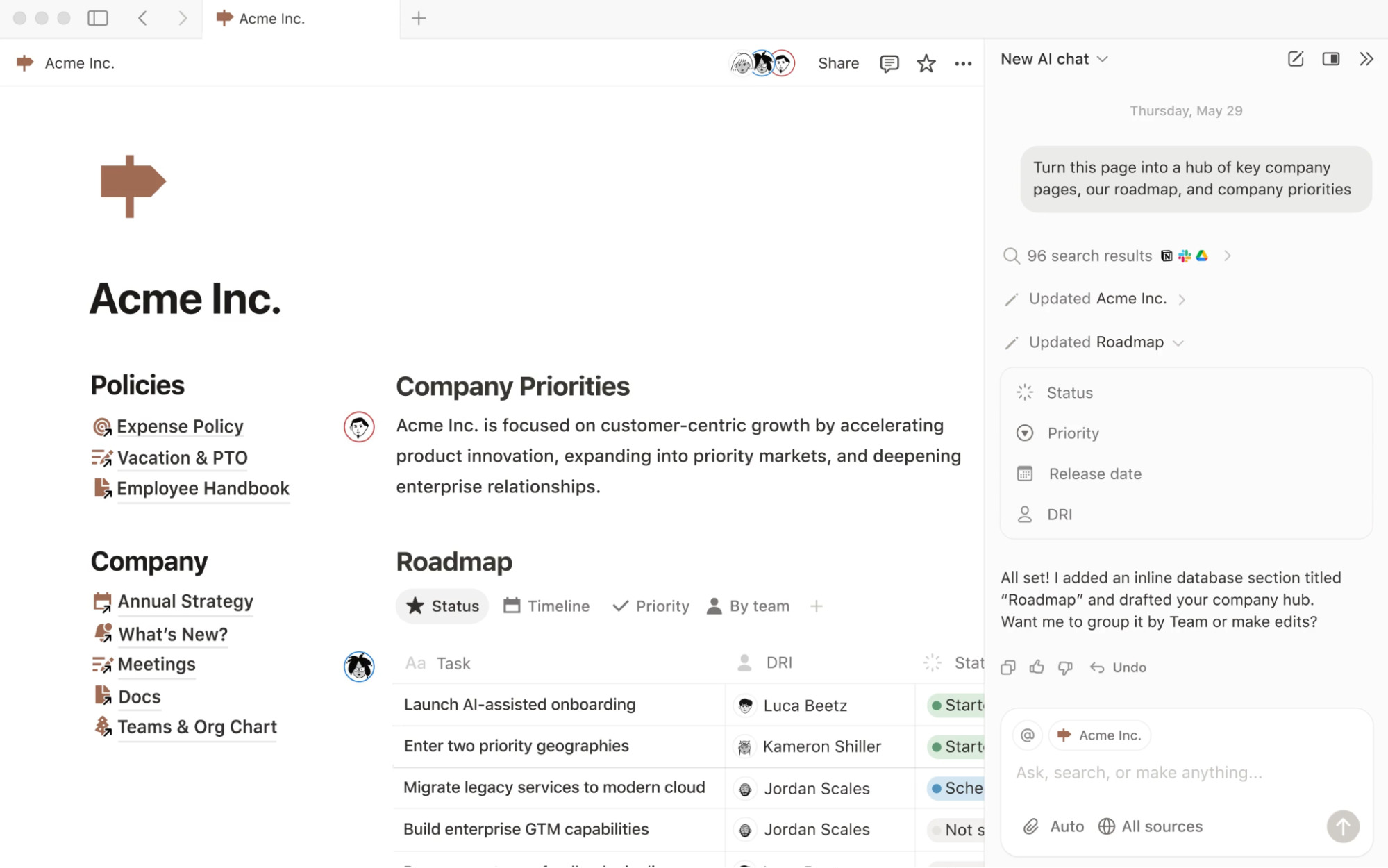 Notion AI