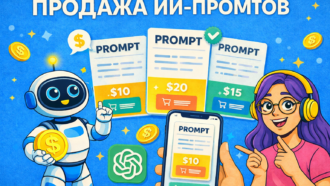 Продажа ИИ-промтов: как заработать на готовых запросах для нейросетей