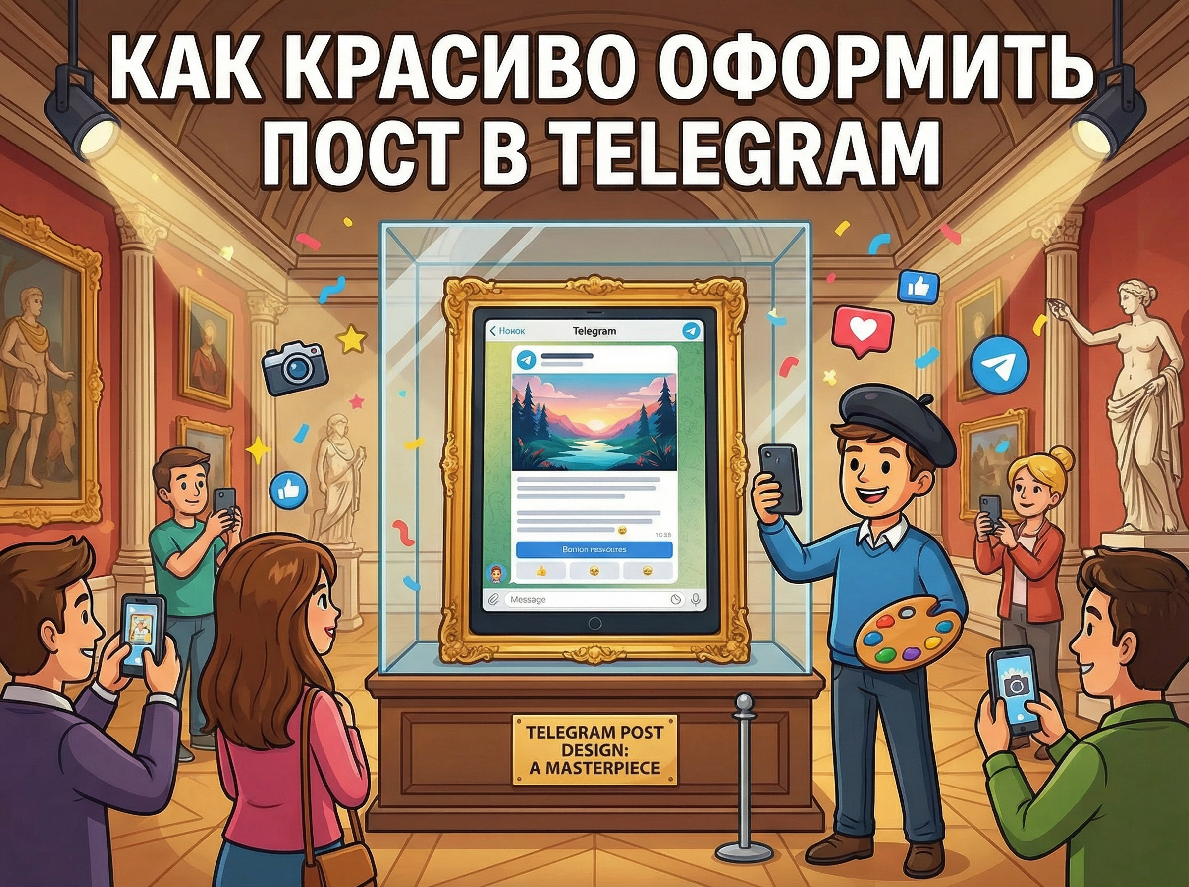Как оформить пост в ТГ, чтобы его хотелось читать: простые приёмы и шаблоны